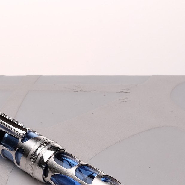 Montblanc Meisterstück Solitaire Blue Hour Skeleton 149 Fountain pen Pre-owned